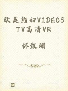 欧美熟妇VIDEOSTV高清VR