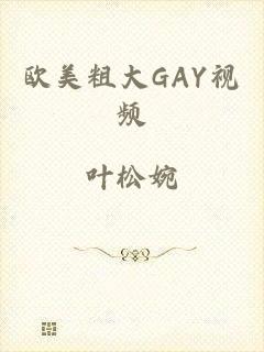 欧美粗大GAY视频