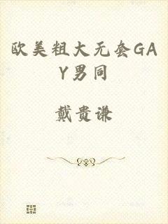 欧美粗大无套GAY男同