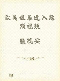 欧美粗暴进入蹂躏视频