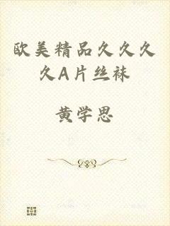 欧美精品久久久久A片丝袜
