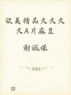 欧美精品久久久久A片麻豆