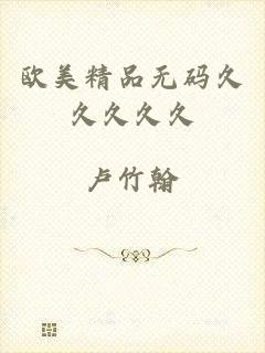 欧美精品无码久久久久久