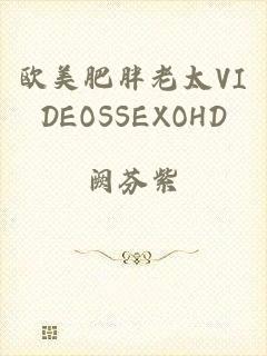 欧美肥胖老太VIDEOSSEXOHD