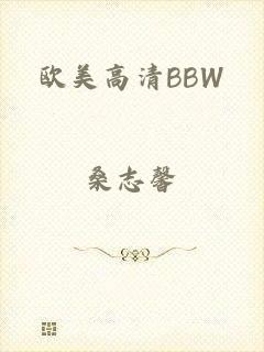 欧美高清BBW
