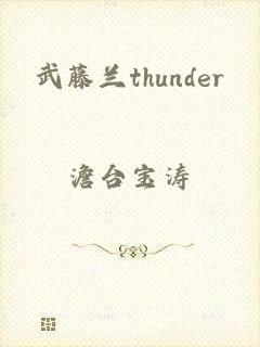 武藤兰thunder