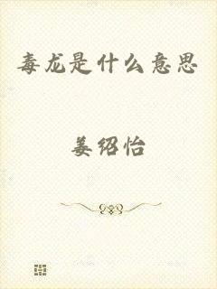 毒龙是什么意思