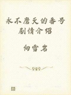 永不磨灭的番号剧情介绍