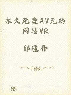 永久免费AV无码网站VR