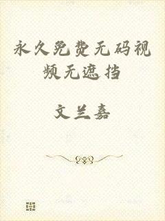 永久免费无码视频无遮挡
