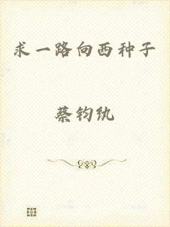 求一路向西种子