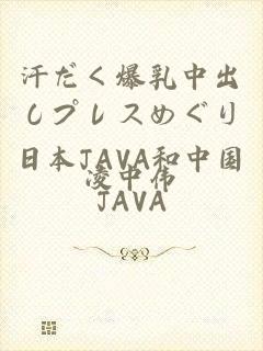 汗だく爆乳中出しプレスめぐり日本JAVA和中国JAVA