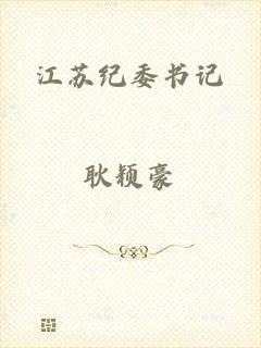 江苏纪委书记