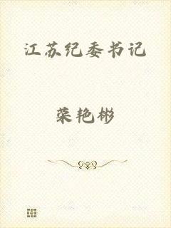 江苏纪委书记