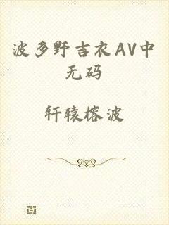 波多野吉衣AV中无码
