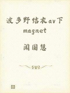 波多野结衣av下magnet