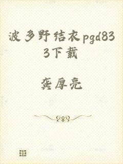 波多野结衣pgd833下载