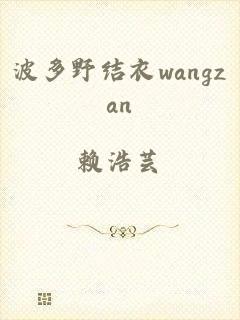 波多野结衣wangzan