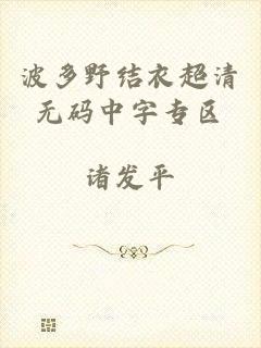 波多野结衣超清无码中字专区