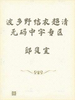 波多野结衣超清无码中字专区
