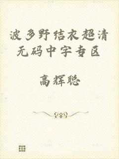 波多野结衣超清无码中字专区