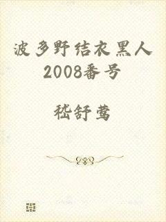 波多野结衣黑人2008番号