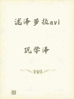 泷泽萝拉avi