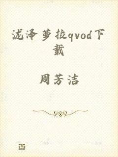 泷泽萝拉qvod下载
