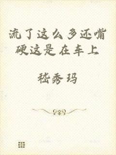 流了这么多还嘴硬这是在车上