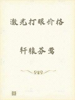 激光打眼价格