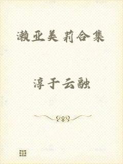 濑亚美莉合集