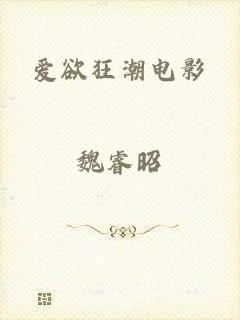 爱欲狂潮电影