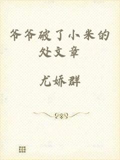 爷爷破了小米的处文章