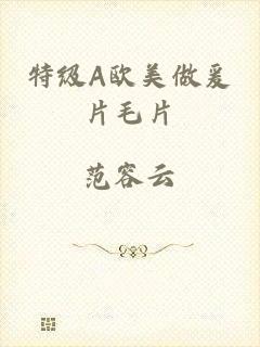 特级A欧美做爰片毛片