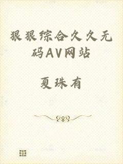 狠狠综合久久无码AV网站