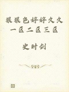 狠狠色婷婷久久一区二区三区