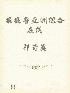 狠狼鲁亚洲综合在线