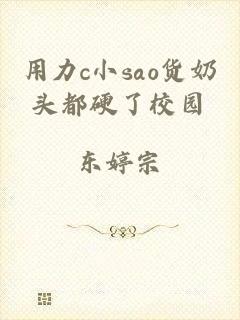 用力c小sao货奶头都硬了校园