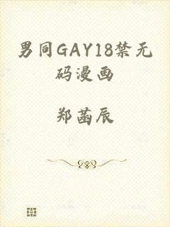 男同GAY18禁无码漫画