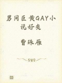 男同巨黄GAY小说好爽