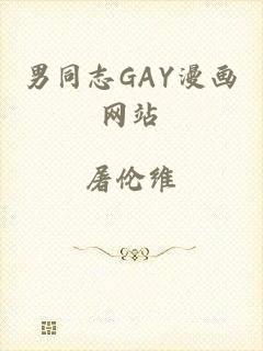 男同志GAY漫画网站