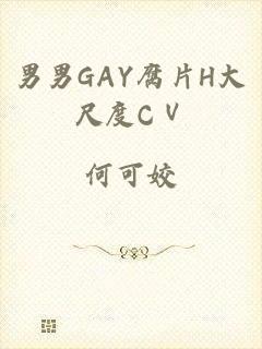 男男GAY腐片H大尺度CⅤ