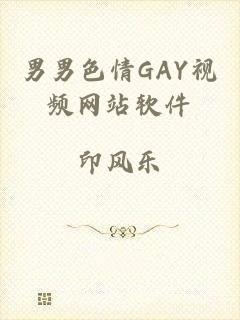 男男色情GAY视频网站软件