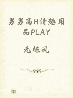 男男高H情趣用品PLAY