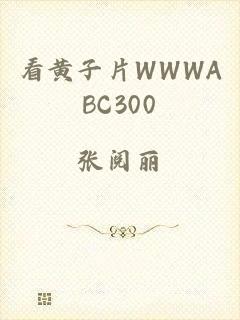 看黄子片WWWABC300