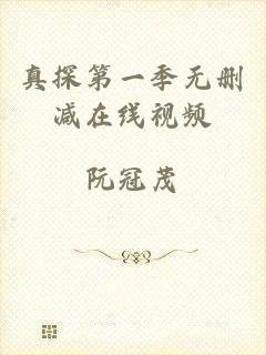 真探第一季无删减在线视频