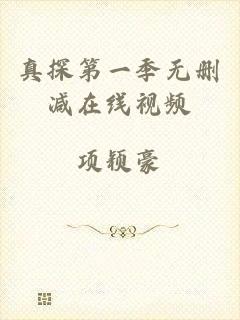 真探第一季无删减在线视频