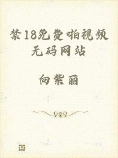 禁18免费啪视频无码网站