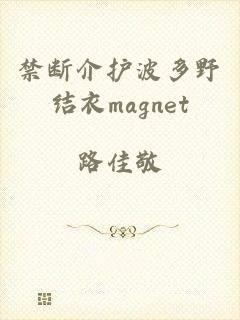 禁断介护波多野结衣magnet