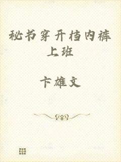 秘书穿开档内裤上班